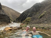 Samen in de hot pool