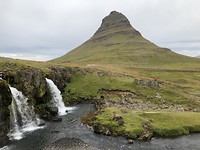 De" bijzondere" Kirkjufell berg