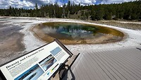 Yellowstone, een pool