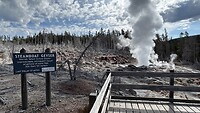 Yellowstone, Steamboat Geyser