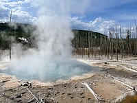 Yellowstone, Norris Geyser Basin