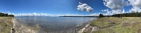 Yellowstone Lake Panorama