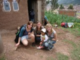 Joke, Elien en Gitte met Paloma