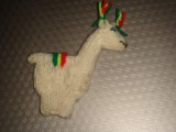 Vingerpopje Lama