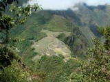 Uitzicht tijdens wandeling op Whina Picchu