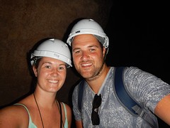 Tocht door de Dark Caves#selfie