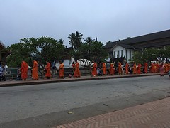 De aalmoes ceremonie