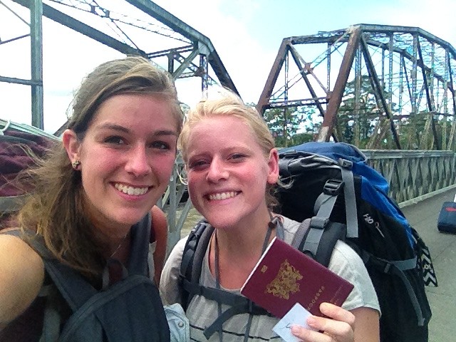Crossing the border