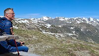 op de Col de La Lombarde