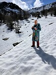 soms toch nog een sneeuwveld oversteken