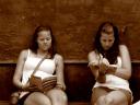 Reading book