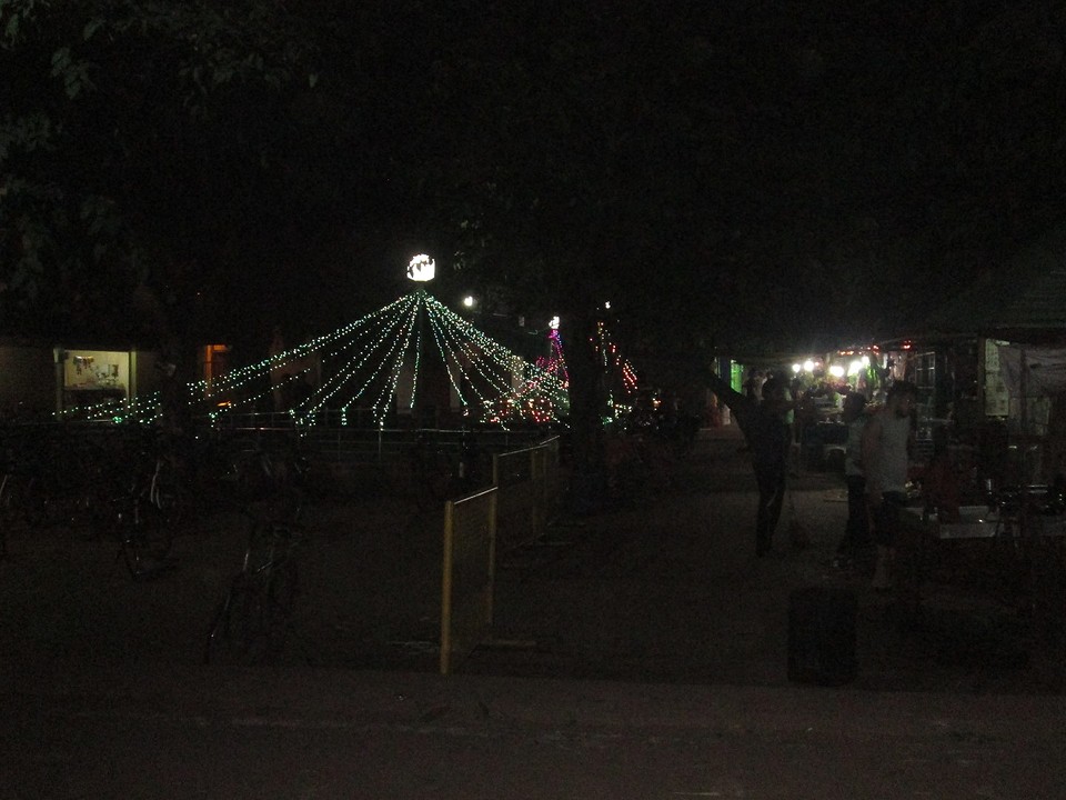 Diwaliversiering op IIT Campus