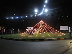 Diwaliversiering op IIT Campus