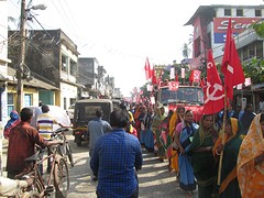 Demonstratie in Puri