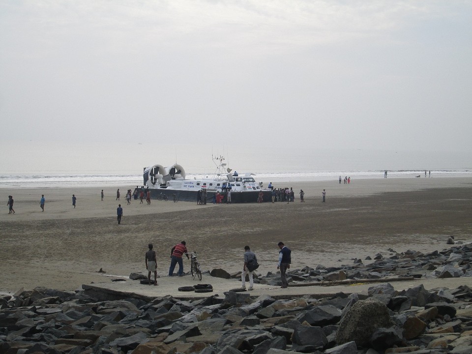 Hovercraft Indian coast guard