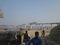 Brug in Varanasi