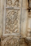 Detail van de tempeltoegang