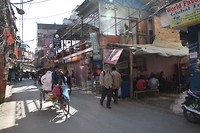 Straatbeeld Kathmandu