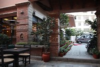 Hotel parkeerplaats