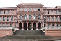 Casa Rosada, Evita haar balcon maar ook voor de voetballers