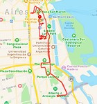 De route van 15 sept.