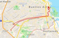De route van 19/9