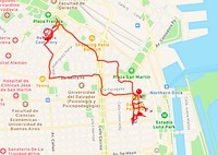 Route van 17/9
