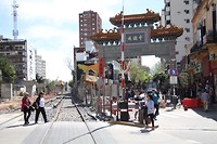 Chinese wijk kennen ze hier ook, klein maar Chinees