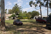 de tweede camping een achtertuin van een ranch