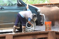 En schoon wordt ie weer na het blubberbad van gisteren