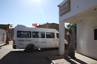 Bus pick up...