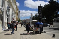 Punte Areanas straatbeeld