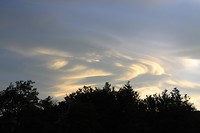 Avondwolken