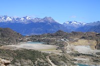 Mijn meer (gesloten na drie doden bij ongeluk) C Austral