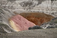 Kleurrijk plekje in de rotsen, gay rock?