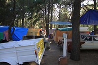 Volle camping? nou vol, er kan nog een tentje tussen toch