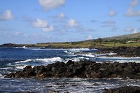Vulkaanrots kust