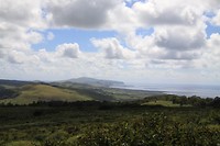 Uitzicht over Rapa nui