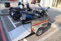 Ook de rolstoel gaat per brommer verder