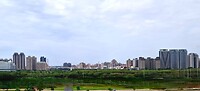 Skyline voor Taipei