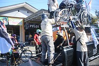 Fietsvrachtwagen, incl fietsers