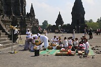 Hindu ceremonie aan de gang