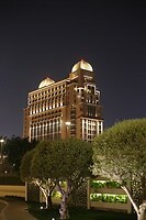Verlicht hotel
