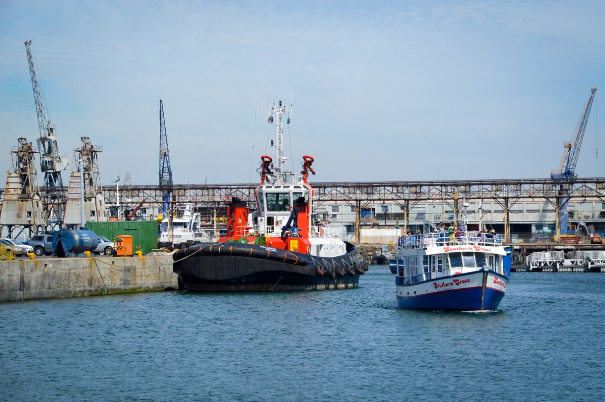 De haven.