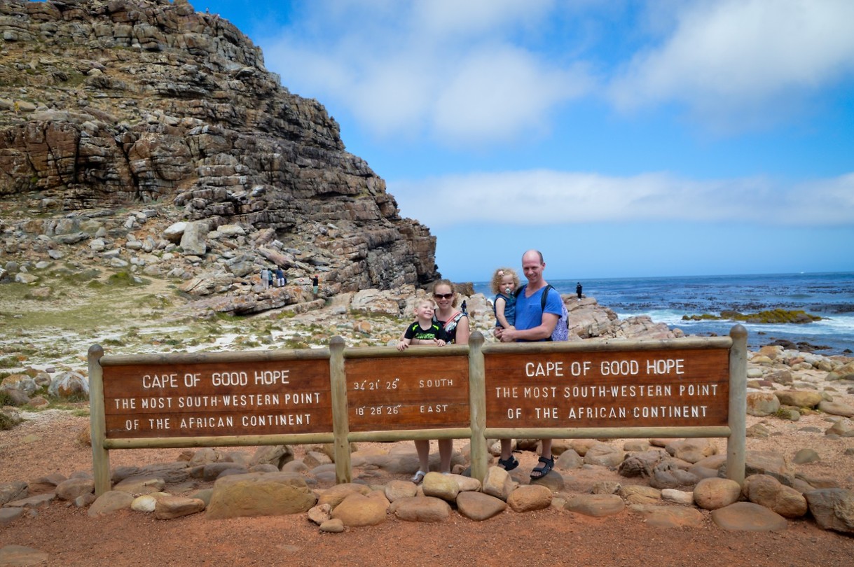 Cape of Good Hope, het zuidelijkste puntje van Afrika