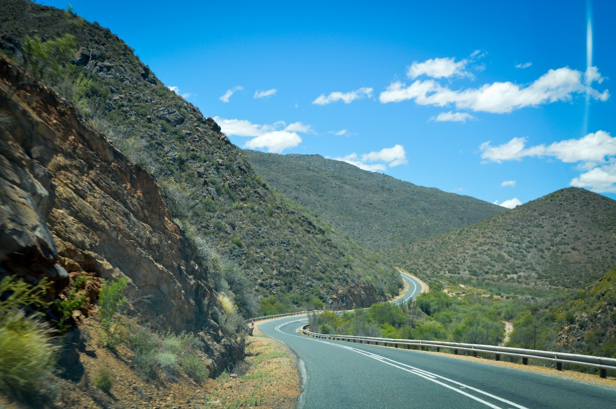 Een prachtige route om van Sellendam naar Oudtshoorn te rijden via R62