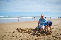 Wilderness beach