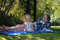 Lekker relaxen in de tuin