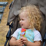 Na de safari een ijsje eten aan het zwembad!
