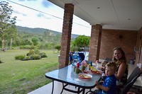 Eten op ons terras